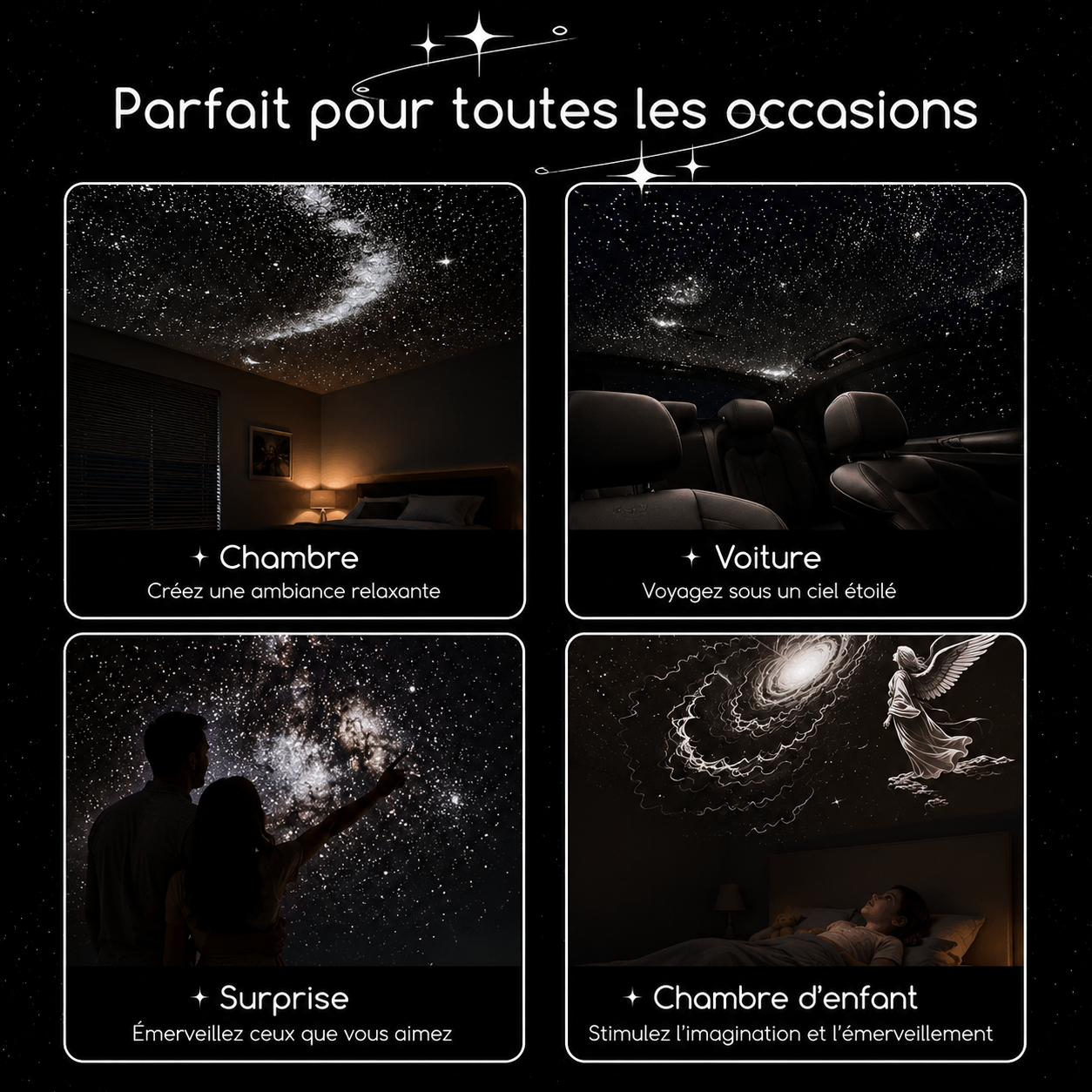 Novera™ Projecteur Galaxie - NOVERA